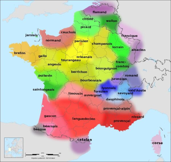 Languages of France before the French Revolution