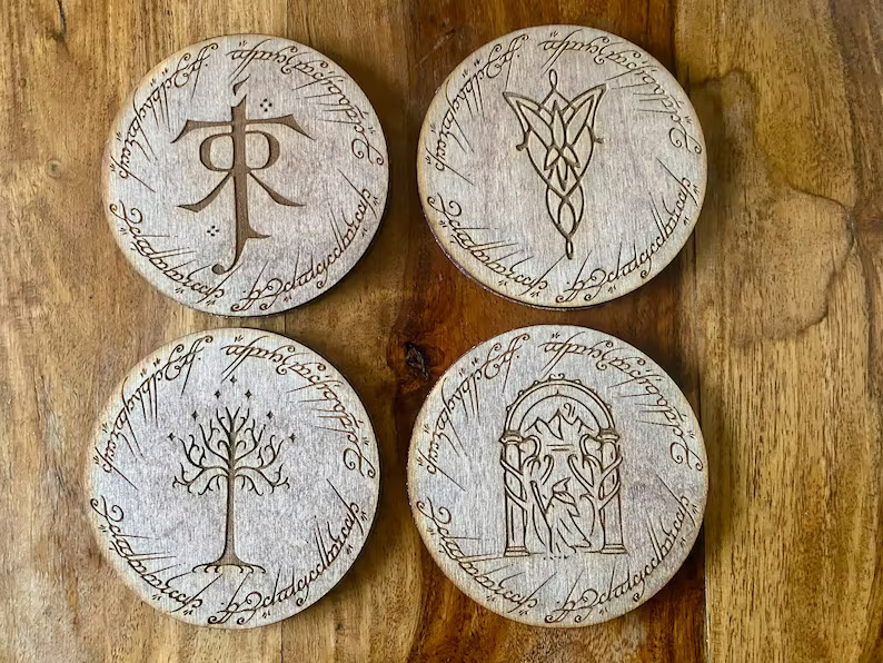 Lord of the Rings coasters